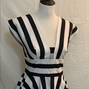 Stripe mini dress